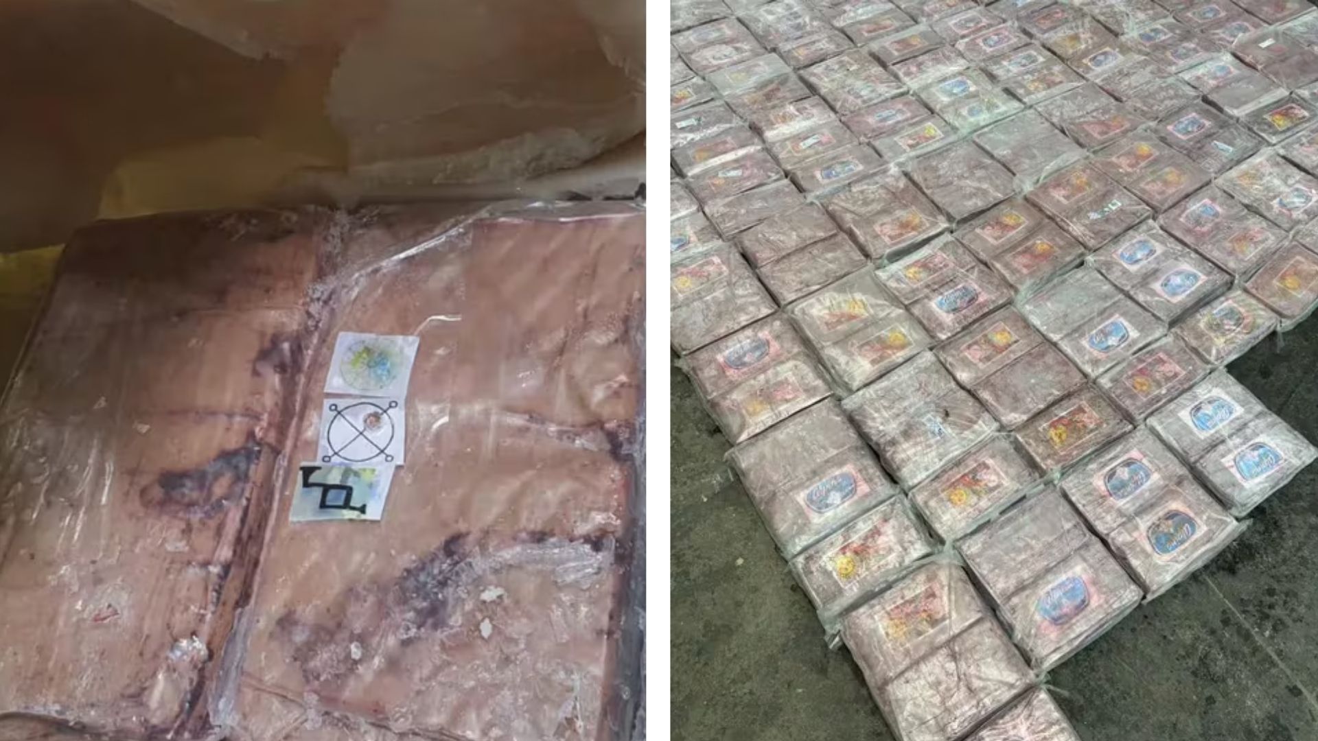 Confiscan tres toneladas de drogas con destino a Europa