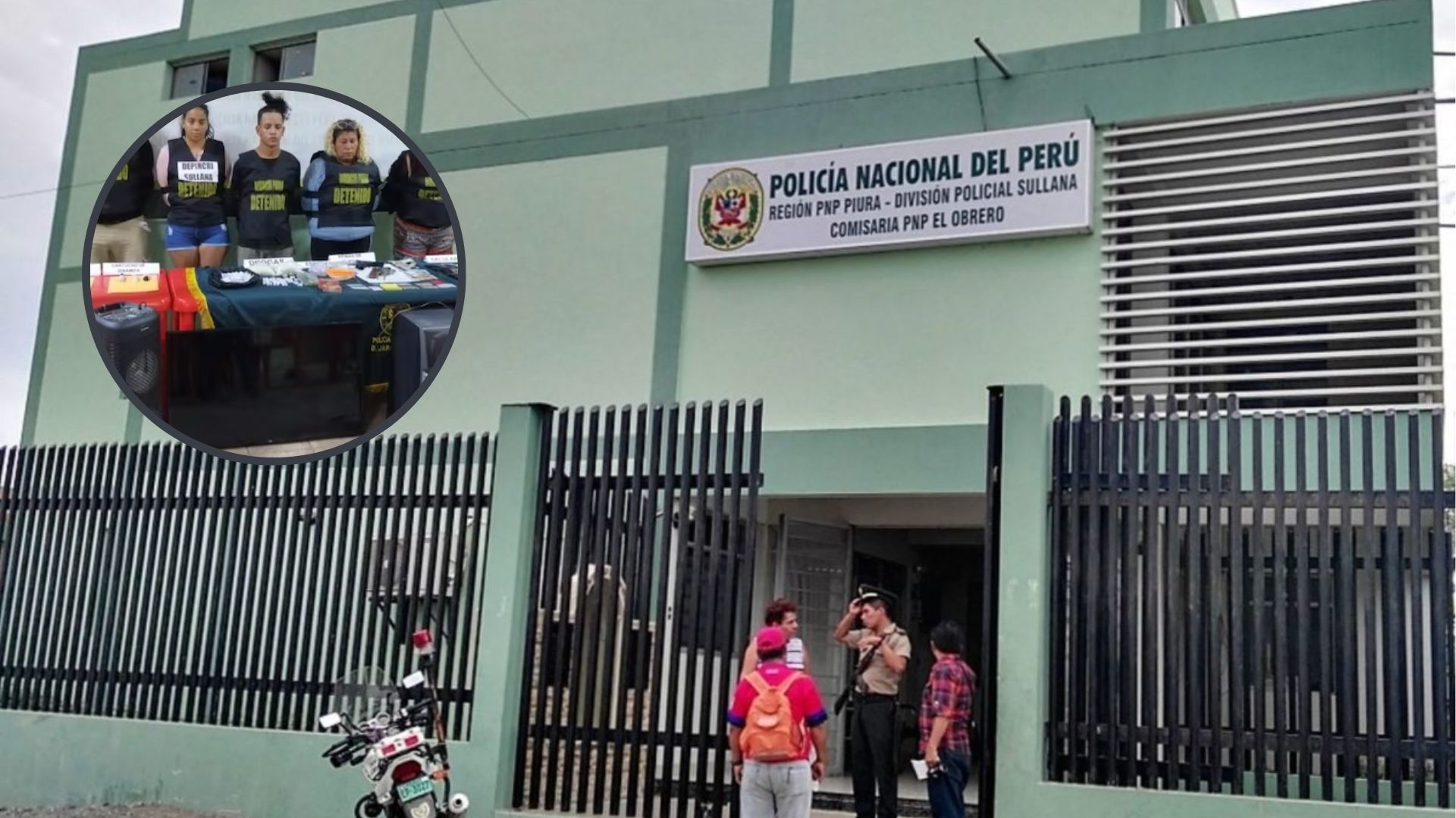 Piura: Detienen a 5 criminales con droga y armas