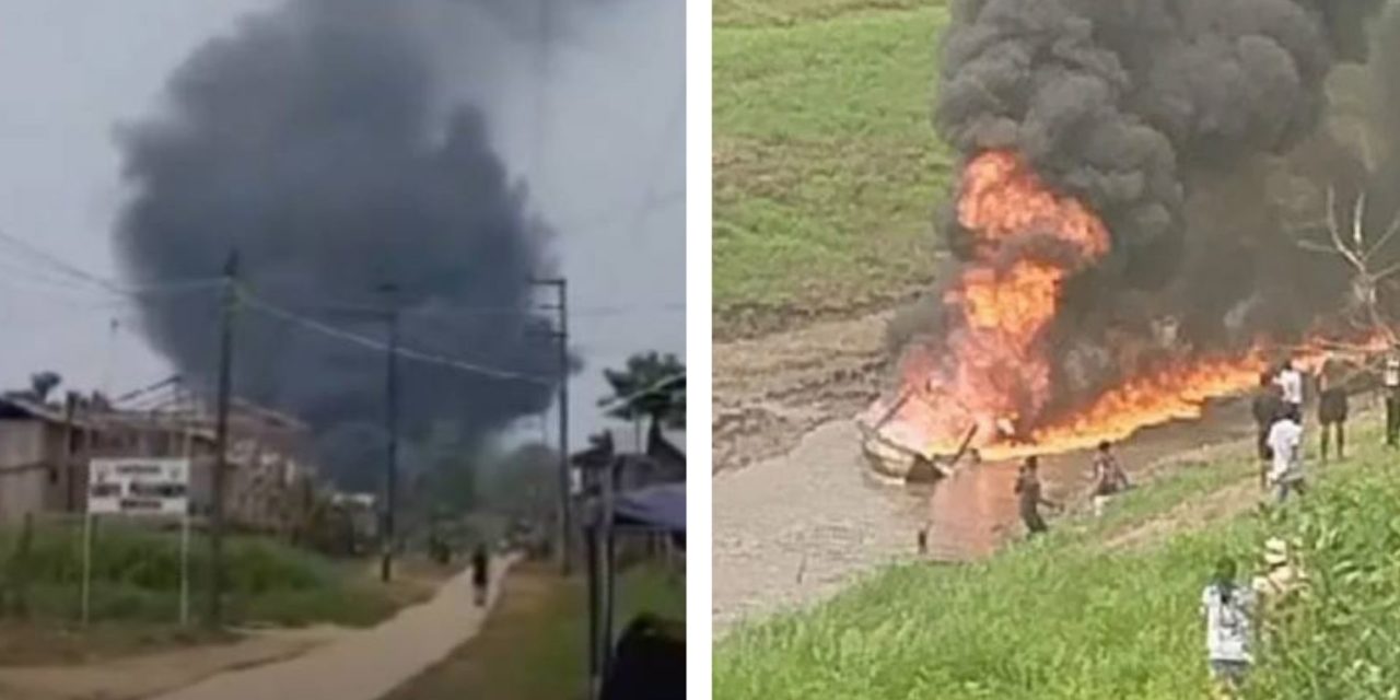 ¡Alerta! Un muerto y un herido tras explosión de lancha en Loreto