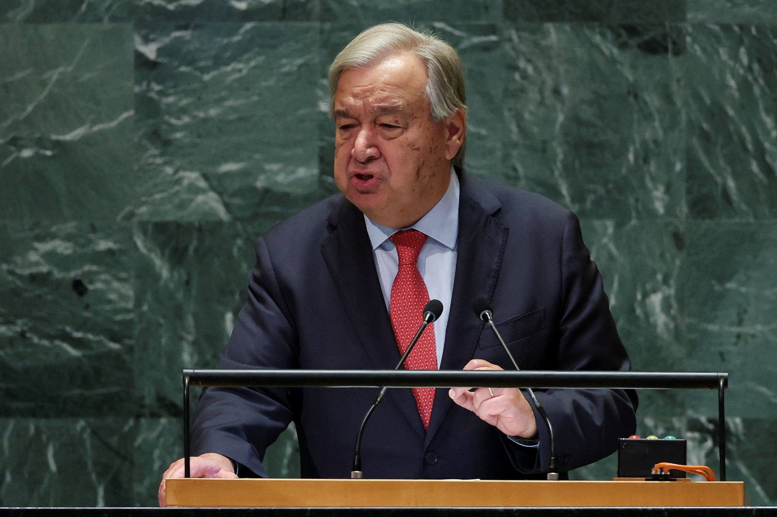 Guterres inaugura la 79° Asamblea General de ONU