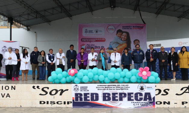 Callao inicia campaña de vacunación contra el sarampión en niños