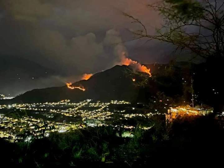 Incendio consume 50 hectáreas de vegetación en Cusco