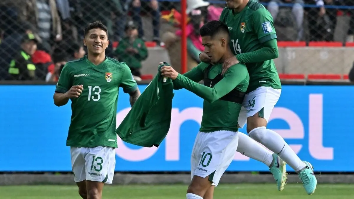 Bolivia goleó 4-0 a Venezuela por las eliminatorias sudamericanas