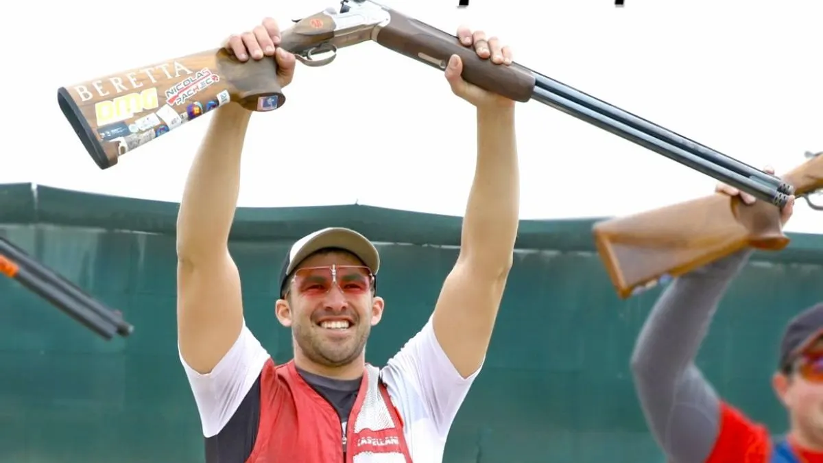 Nicolás Pacheco se lleva el oro en skeet en el Sudamericano de Tiro