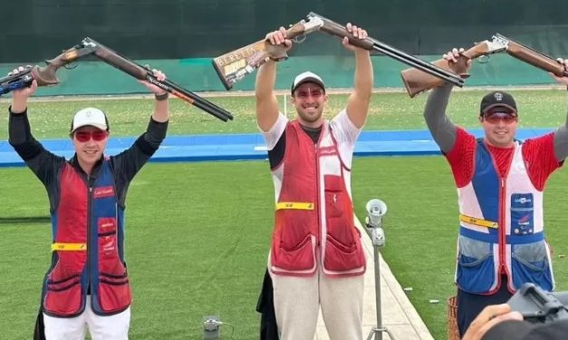 Nicolás Pacheco ganó oro en Sudamericano de Tiro