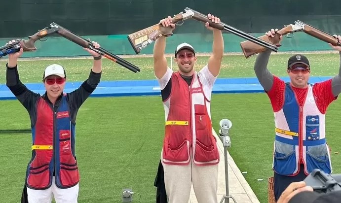 Nicolás Pacheco ganó oro en Sudamericano de Tiro