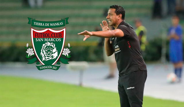 Nolberto Solano asume nuevo reto como DT del FC San Marcos en busca del ascenso a la Liga 1