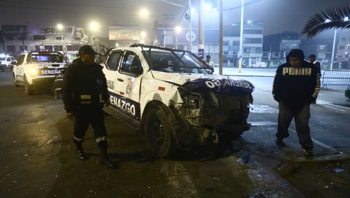 Tres heridos en choque entre Serenazgo y mototaxi