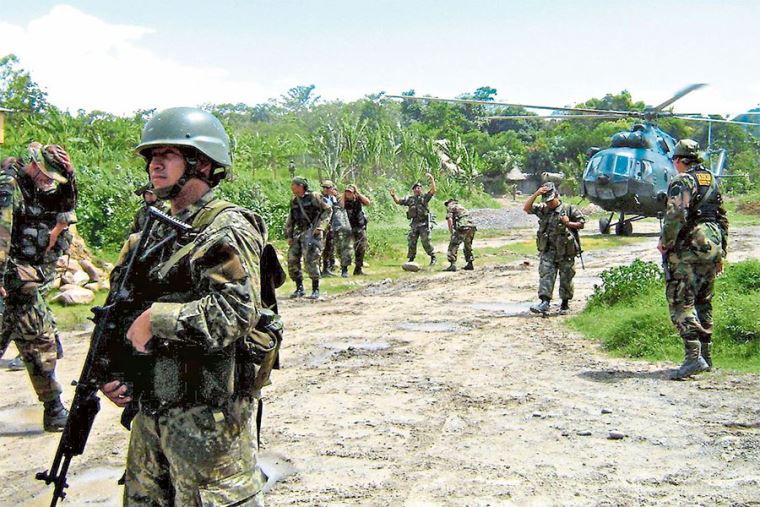 VRAEM: Fuerzas Armadas capturan a cuatro miembros de Sendero Luminoso