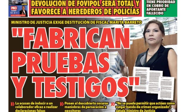 Portada Diario La Razón (10/09/2024)