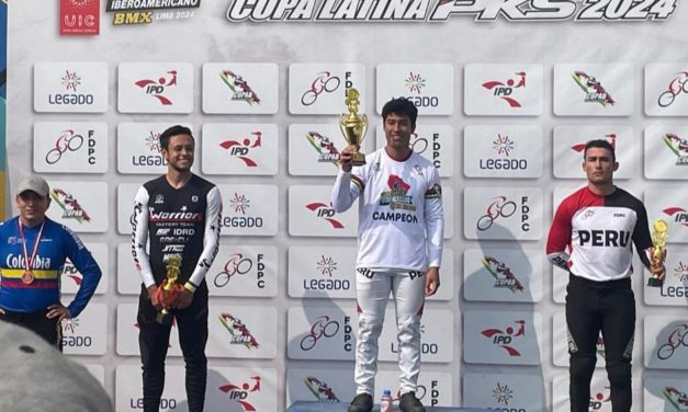 Histórico: Peruano José Francisco Mamani es Campeón Sudamericano de la máxima categoría de ciclismo BMX Racing