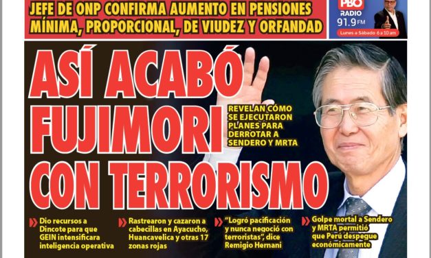 Portada Diario La Razón (28/09/2024)