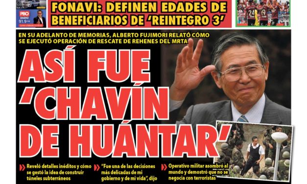 Portada Diario La Razón (30/09/2024)