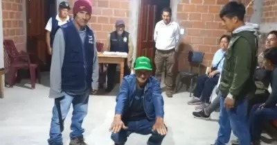 Ronderos capturaron a presunto responsable de Incendio Forestal