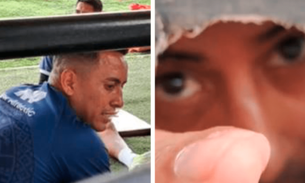 Christian Cueva discute con periodista que lo grabó mientras entrenaba: “Así no puede ser”