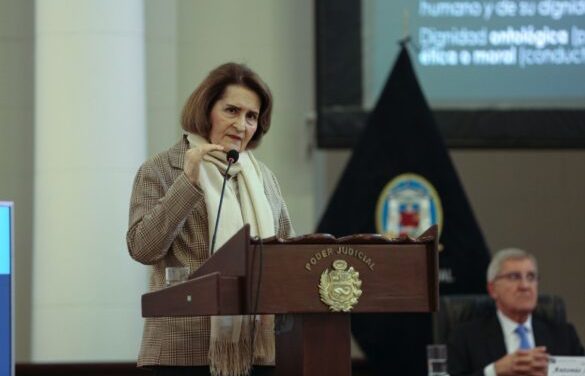 Luz Pacheco asume la presidencia del Tribunal Constitucional para el periodo 2024-2026