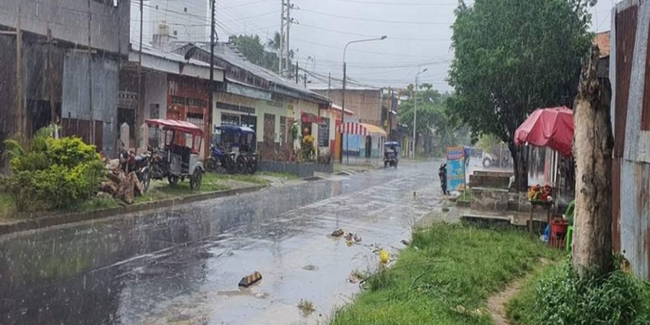 Lluvias intensas afectarán a 24 provincias de la selva norte y centro