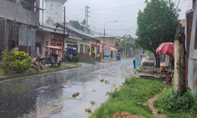 Lluvias intensas afectarán a 24 provincias de la selva norte y centro