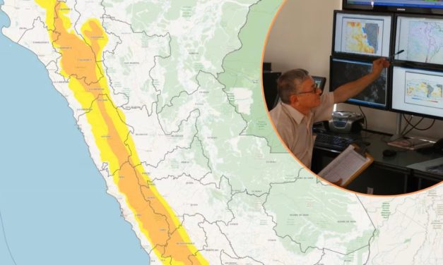 Senamhi emite alerta naranja para 18 regiones del Perú por fenómeno meteorológico peligroso