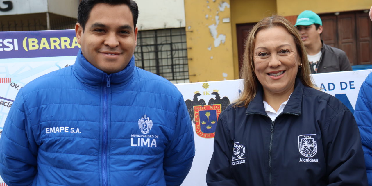 MML gestiona obra en Barranco: este lunes inició el plan de desvío en avenida Bolognesi