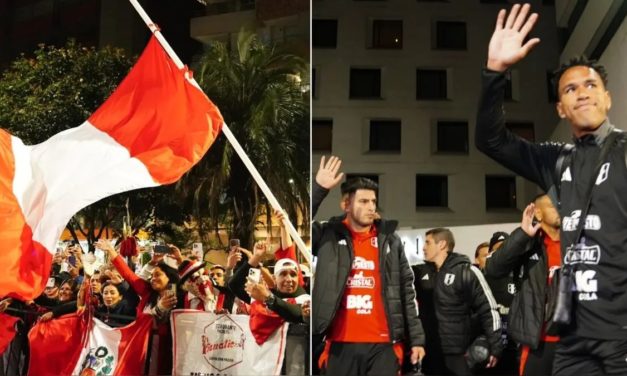 Hinchas realizaron banderazo en Quito