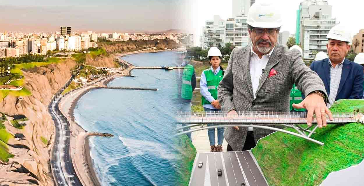 Cierre parcial  entre Miraflores y Barranco por obras del Corredor Turístico