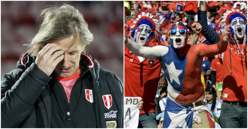 Hinchas chilenos explotan tras derrota ante Brasil y victoria peruana