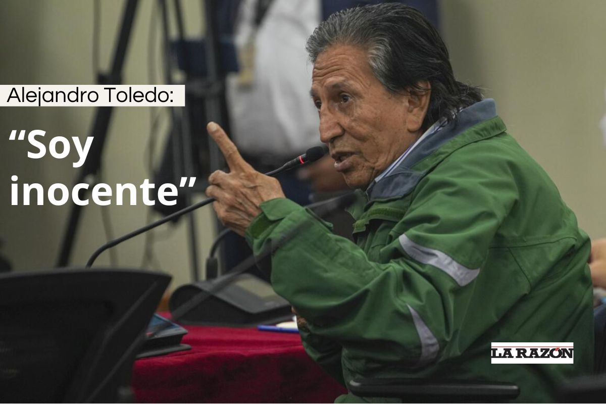 Alejandro Toledo: “Soy inocente”