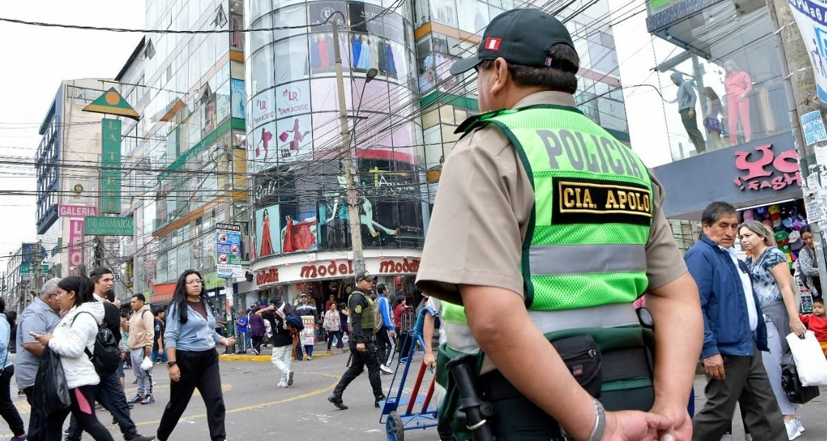 En Gamarra más del 80% ha sido víctima de delincuencia