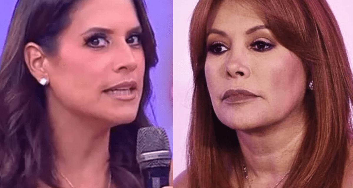 ¿María Pía niega ser amiga de Magaly Medina?