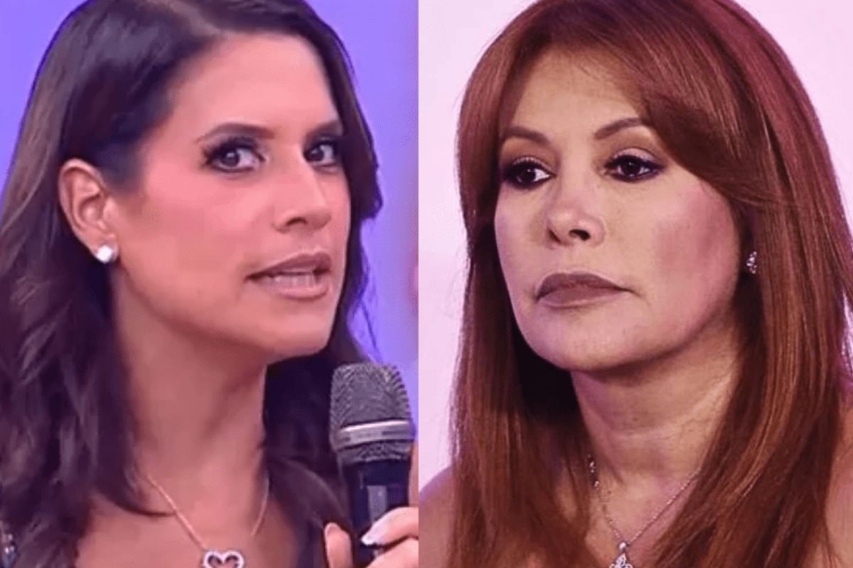 ¿María Pía niega ser amiga de Magaly Medina?