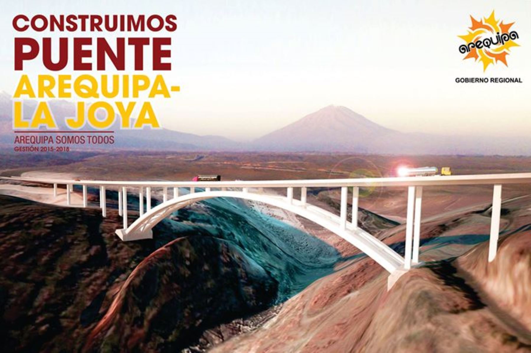 Arequipa: Puente La Joya se ejecutará por administración directa