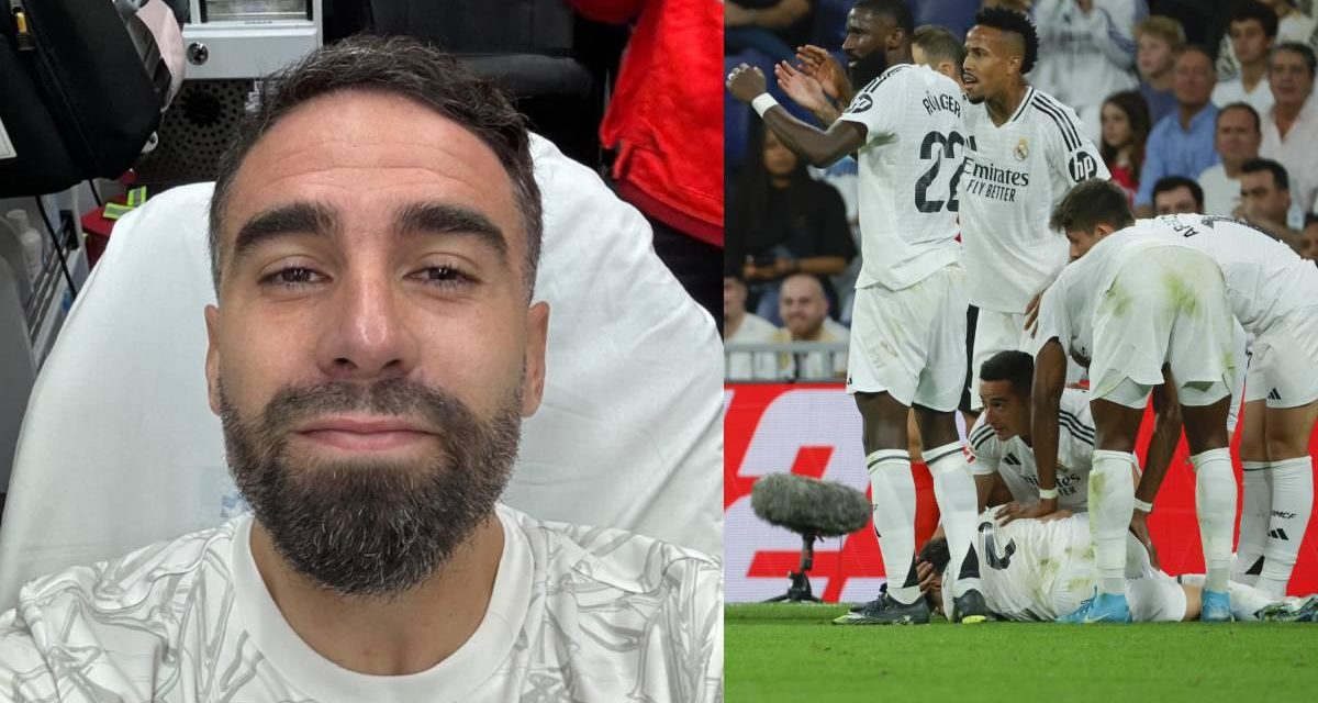 Dani Carvajal es baja para todo lo que resta de la temporada