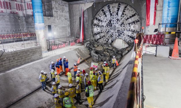 Línea 2 del Metro de Lima: tuneladora ‘Delia’ llegó a la Estación Plaza Bolognesi