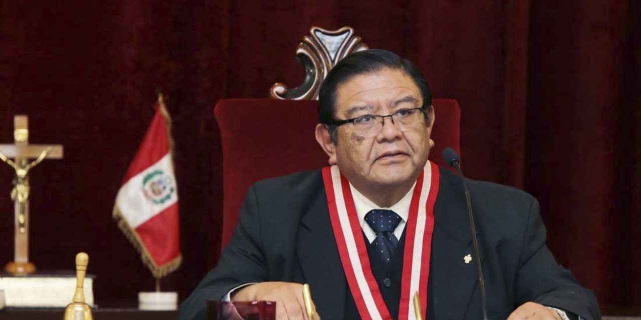 Jorge Salas solicita su reemplazo como presidente del JNE