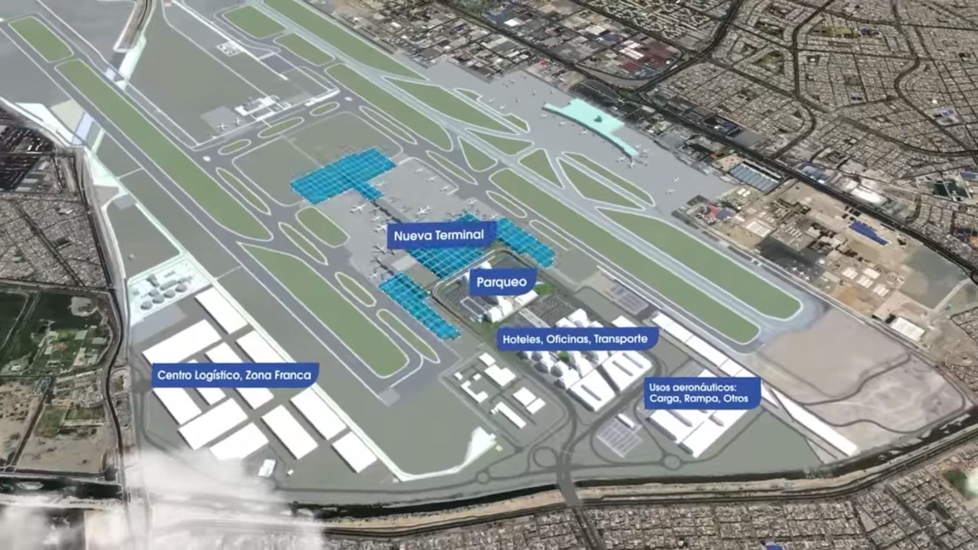 Nuevo aeropuerto Jorge Chávez entrará en funcionamiento en diciembre 2024