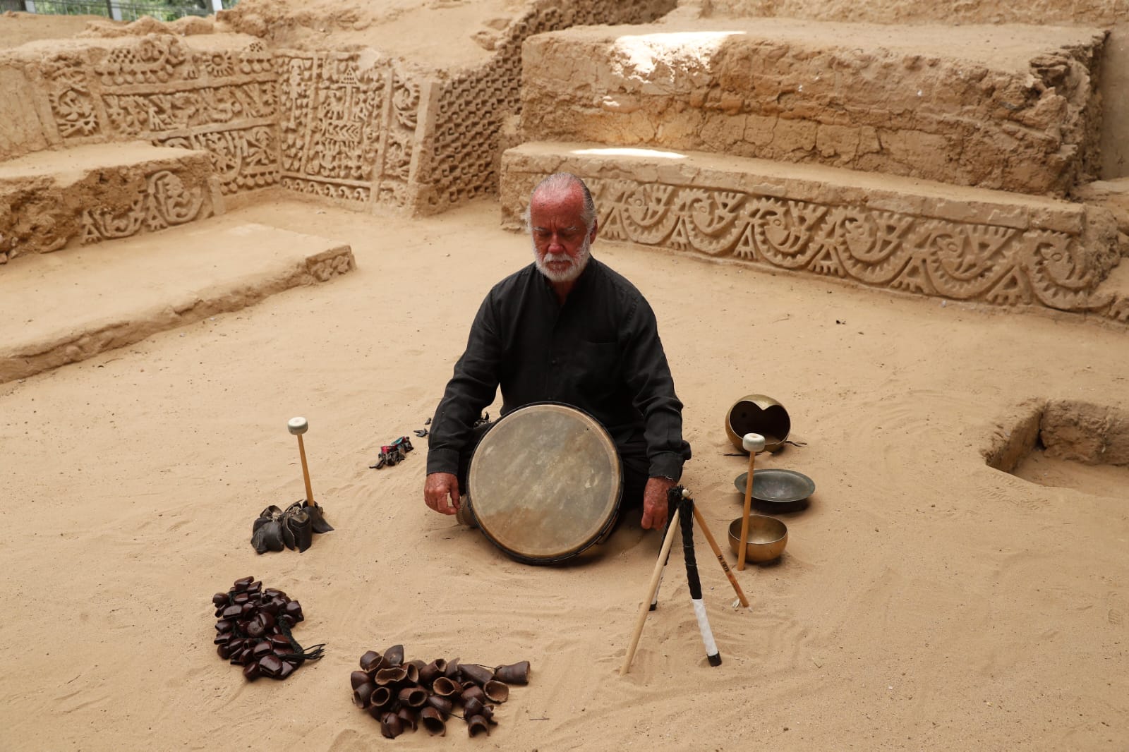 Manongo Mujica fusiona música y arqueología en concierto 