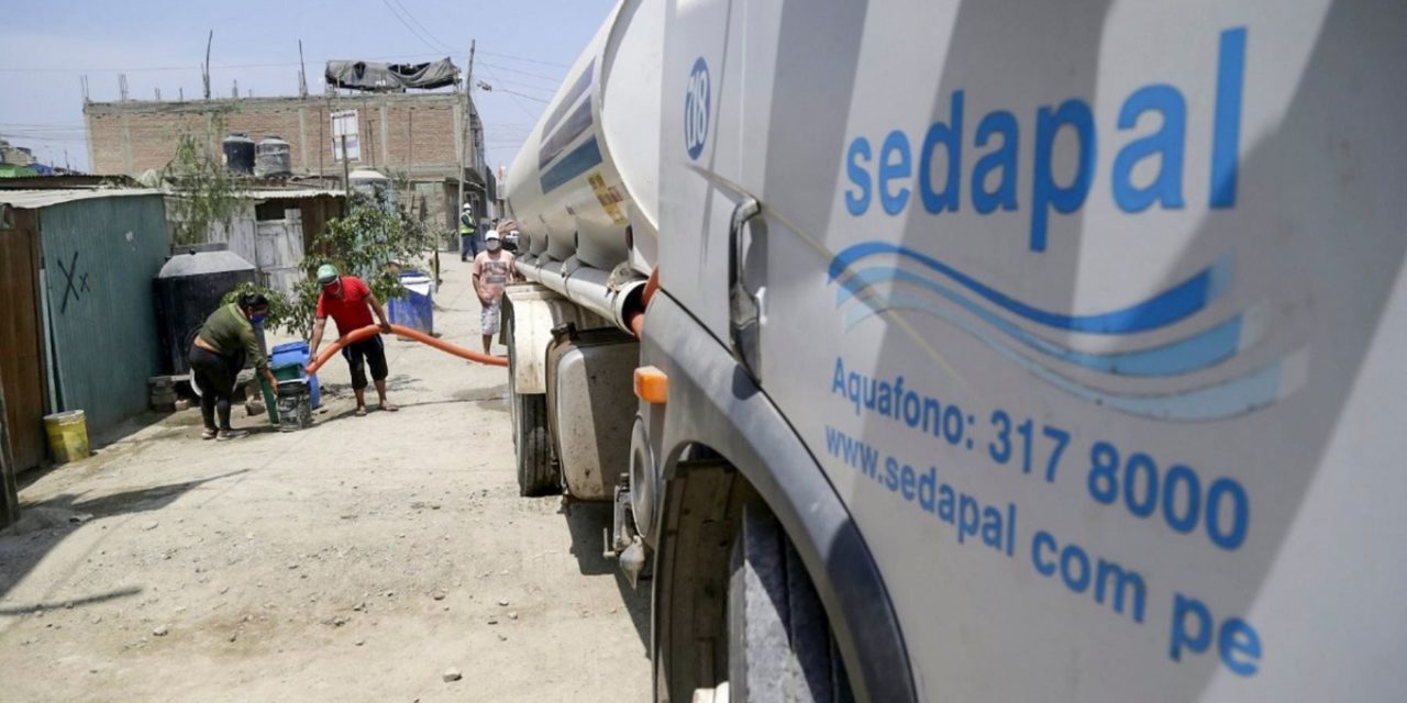 Sedapal anuncia corte de agua programado en Lima este sábado 5 de octubre