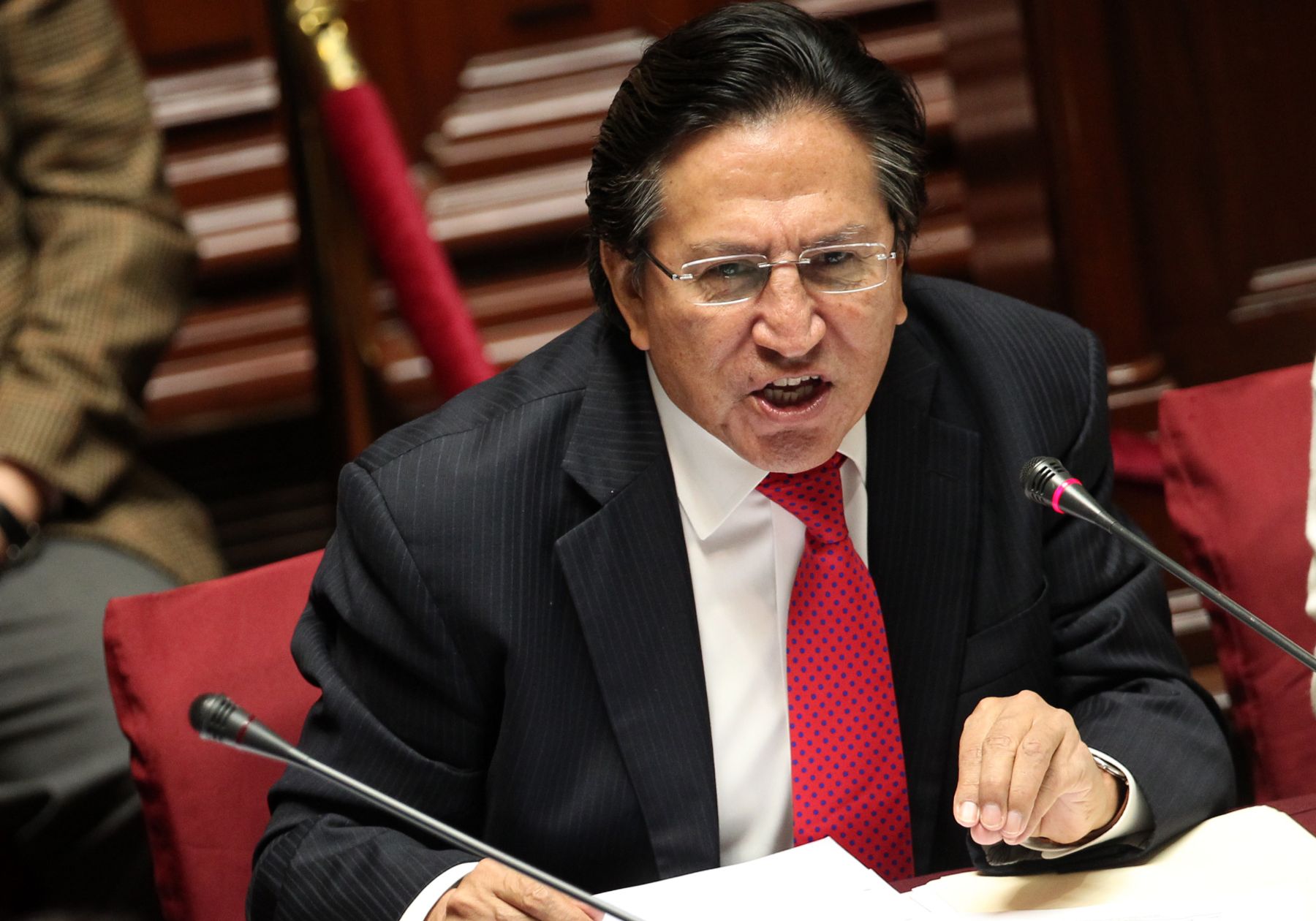 Alejandro Toledo insultó al fiscal José Domingo Pérez