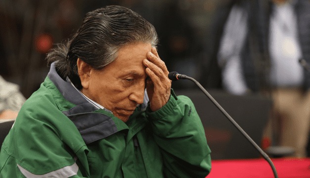 Alejandro Toledo interrumpe juicio en el caso Interoceánica con un grito al fiscal Pérez