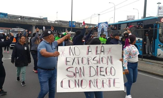 Transportistas en contra de ley contra el «terrorismo urbano»