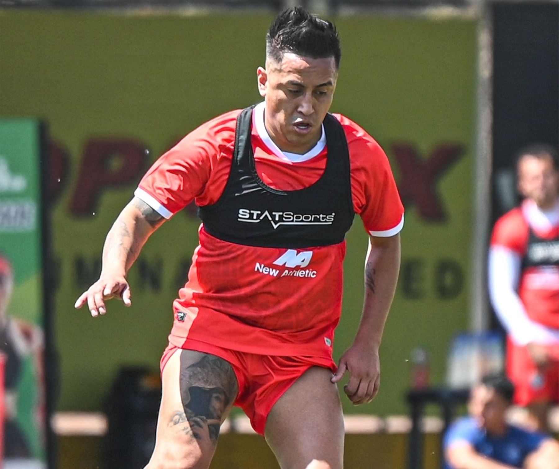 Christian Cueva sufrió una lesión en el último partido de Cienciano