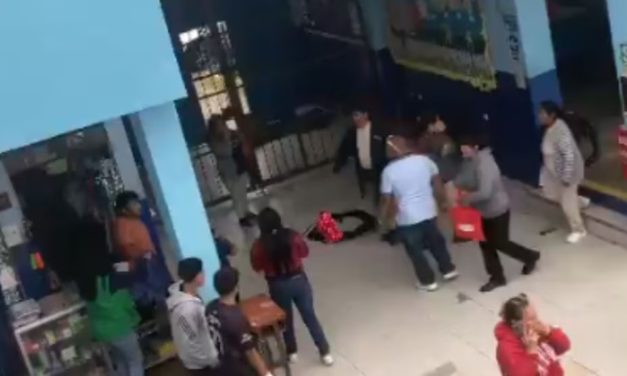 Sicario asesina de  8 tiros a profesor  dentro de colegio