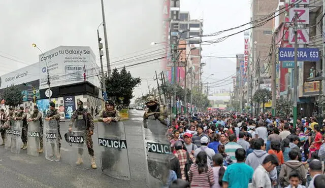 Gamarra y Las Malvinas se suman al paro de transportistas contra la extorsión este 10 de octubre