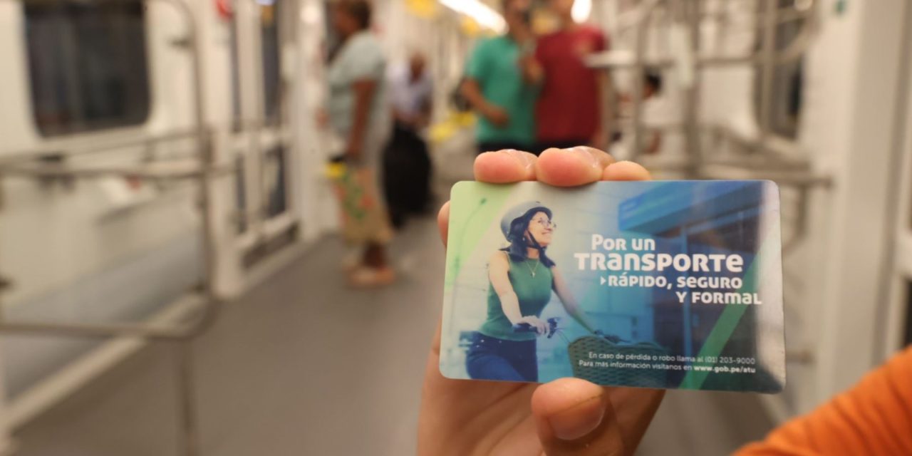 Línea 2 del Metro de Lima reanuda venta de tarjetas de transporte