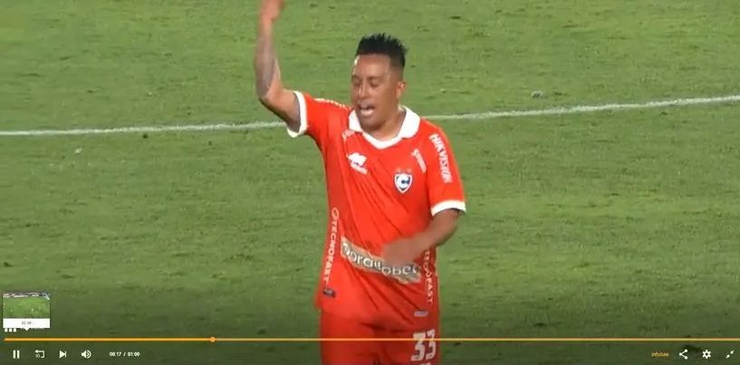 Christian Cueva pierde los estribos tras abucheos de hinchas en el Monumental