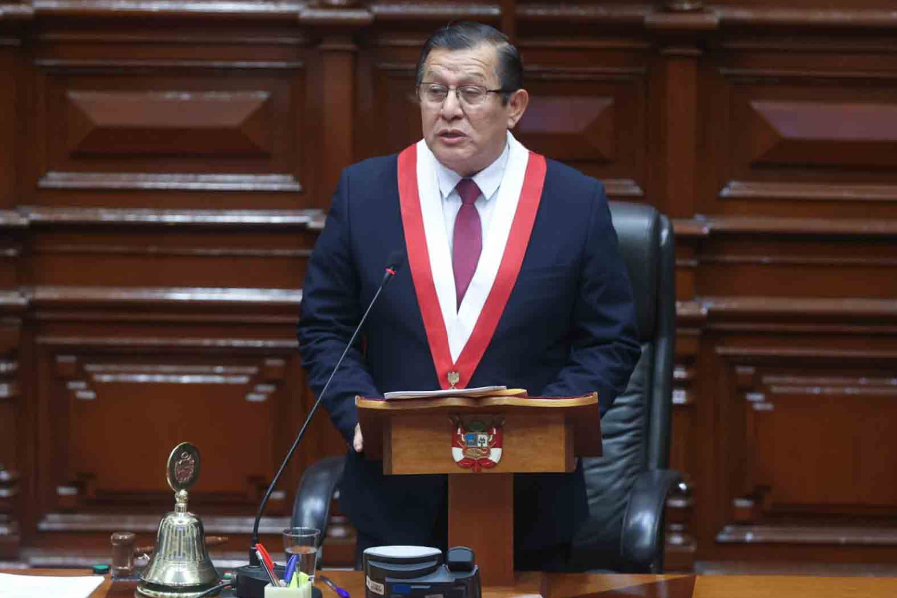 Presidente del Congreso apoya incluir delito de terrorismo urbano en el Código Penal