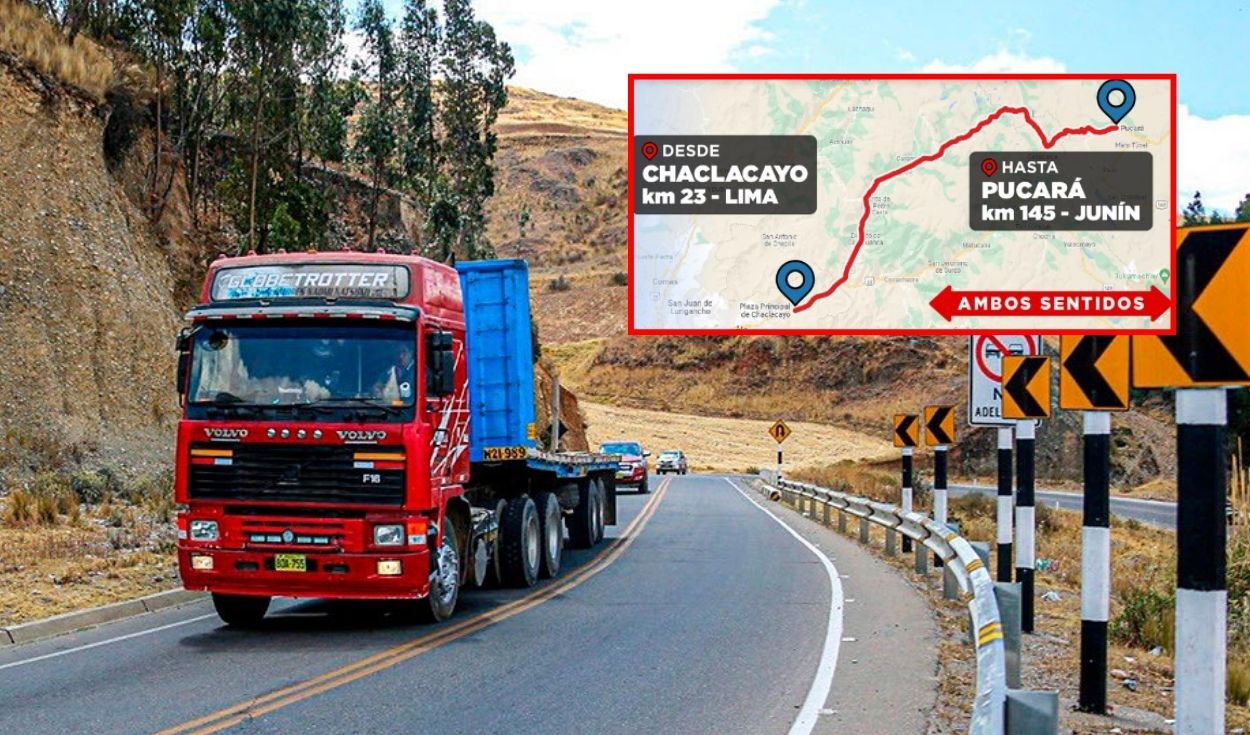 Nueva Carretera Central conectará Lima y Junín en menos de tres horas