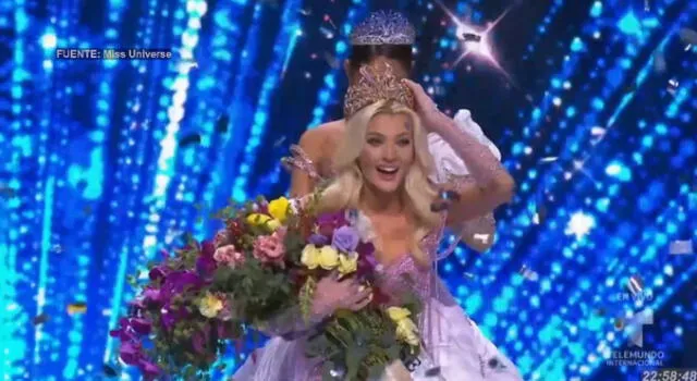 Victoria Kjaer, Miss Dinamarca, conquista la corona de Miss Universo 2024