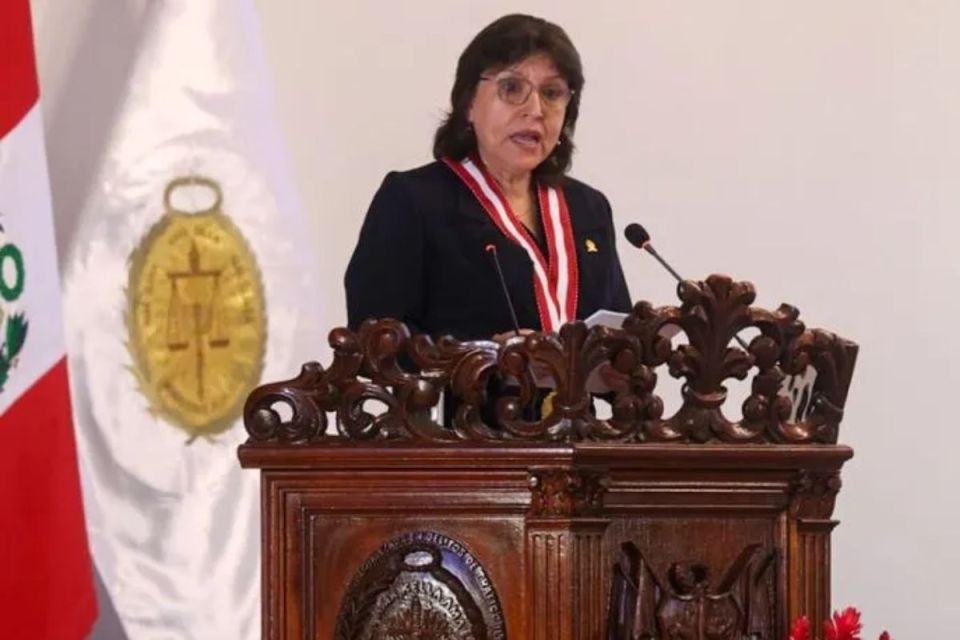 Delia Espinoza asume como Fiscal de la Nación